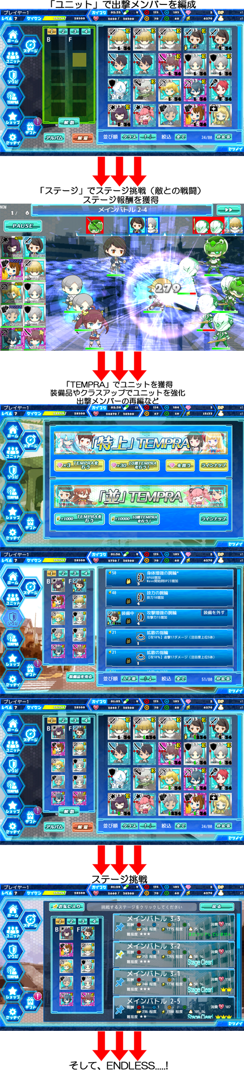 ゲームの流れ